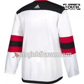 Dresovi New Jersey Devils Blank Adidas Bijela Authentic - Dječji